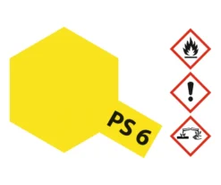 Tamiya Lexan Spray Dose PS-6 Gelb / Yellow Farbspray