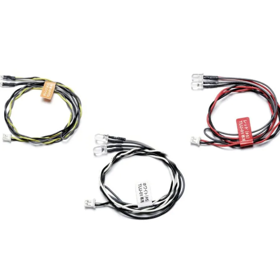 Tamiya Licht 5mm LED (rot, 2 Stk.) #53911