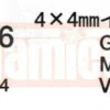 Tamiya Madenschraube 4x4mm (5 Stk.) #9804204