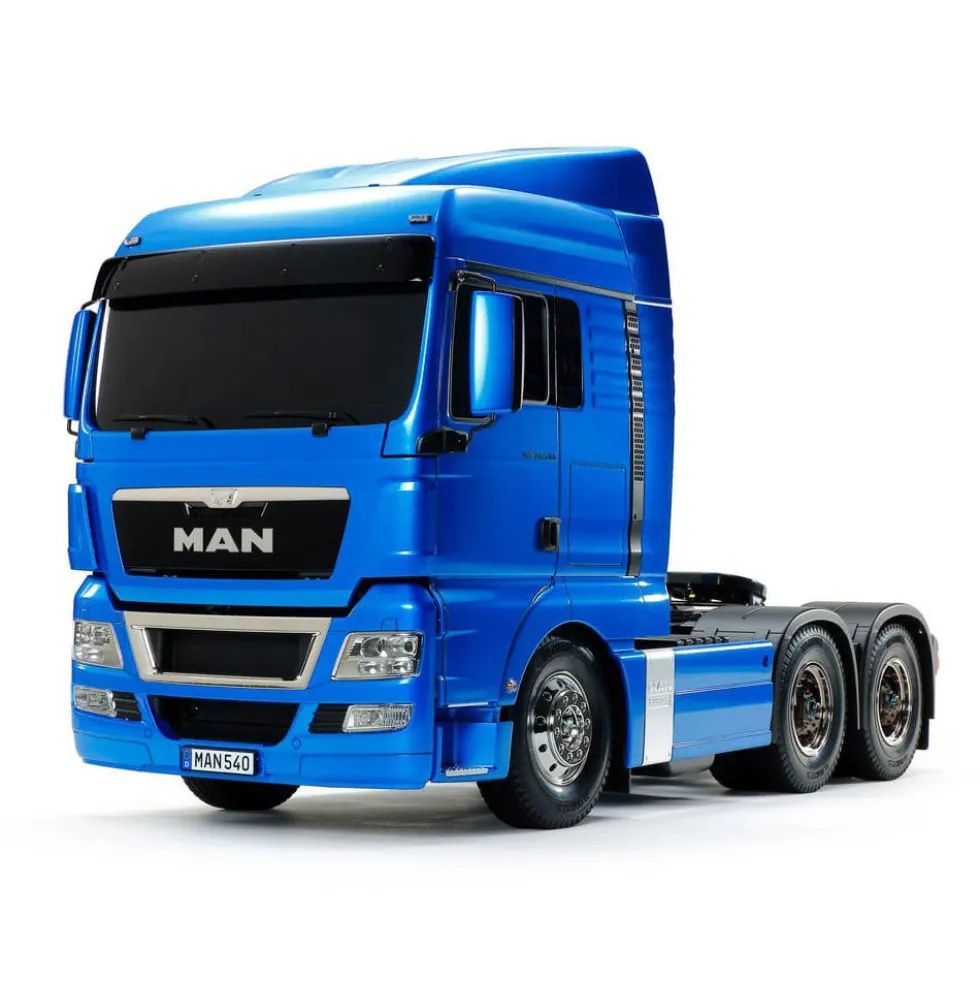 Tamiya 56370 MAN TGX 26.540 3-Achser (Hellblau vorlackiert) Bausatz