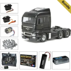 Tamiya 56325 MAN TGX 26.540 XLX 6x BUNDLE Gold