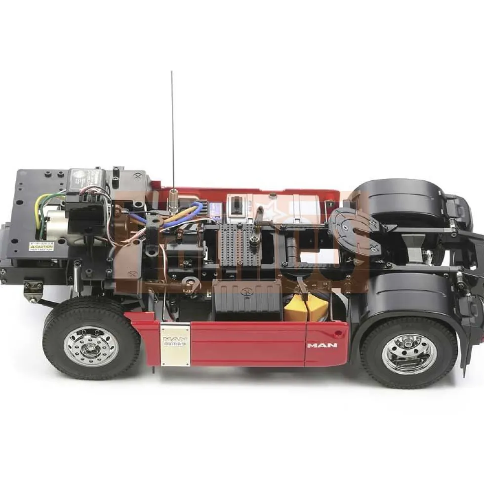 Tamiya MAN TGX 18.540 XLX 4x2 (rot vorlackiert) Bausatz #56332