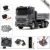 Tamiya 56357 MB Arocs 3348 Hinterkipper BUNDLE "Silber"