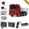 Tamiya 56361 MB Arocs 3348 Hinterkipper Rot/Silber BUNDLE "Gold"