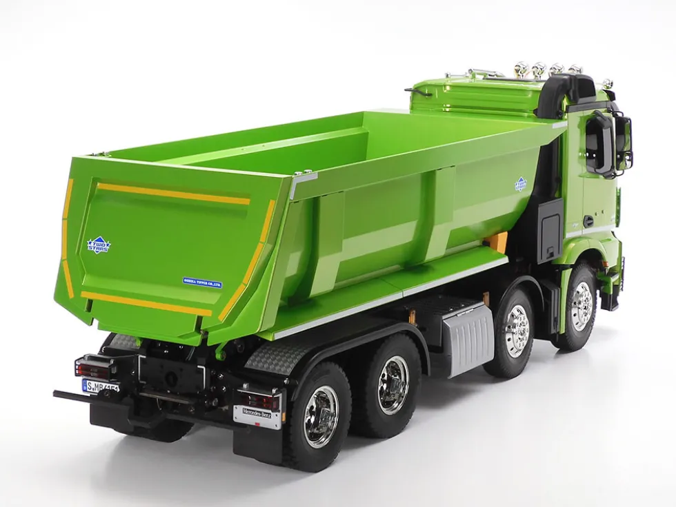 Tamiya 47523 MB Arocs 4151 8x4 Kipper 1:14 Bausatz Candy-Grün