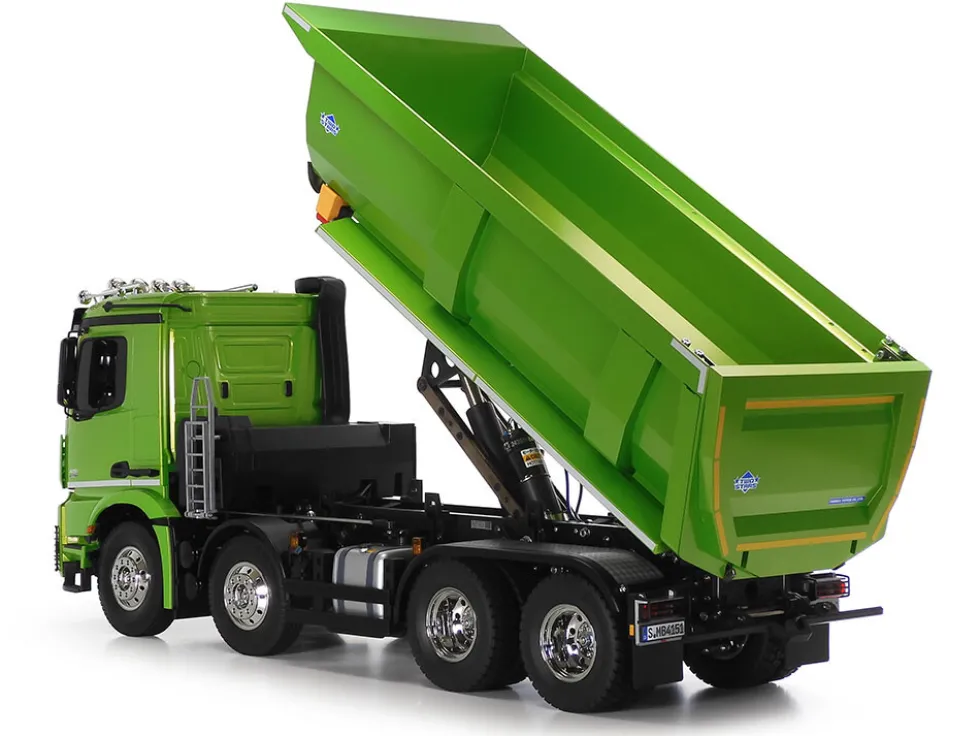 Tamiya 47523 MB Arocs 4151 8x4 Kipper 1:14 Bausatz Candy-Grün