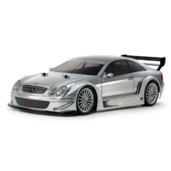 Tamiya 47493 MB CLK AMG 2002 (TT-02) Bausatz 1:10 (silber vorlackiert)