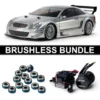 Tamiya 58722 MB CLK AMG 2002 (TT-02) BRUSHLESS-BUNDLE