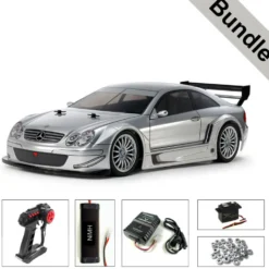 Tamiya 58722 MB CLK AMG 2002 (TT-02) BUNDLE "Silber"