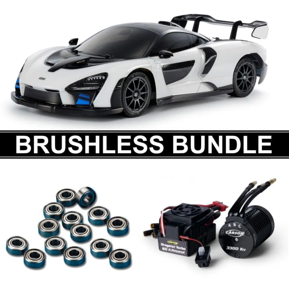 Tamiya 58711 McLaren Senna (TT-02) BRUSHLESS-BUNDLE