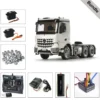 Tamiya 56352 Mercedes-Benz Arocs 3363 6x4 BUNDLE "Silber"