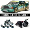 Tamiya 58638 Mercedes-Benz 190E 2.5-16 Evo. II Diebels Alt (TT-01E) BRUSHLESS-BUNDLE