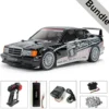 Tamiya 58752 Mercedes-Benz 190E Evo.II 1991 (TT-02) BUNDLE "Silber"