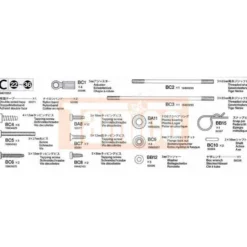 Tamiya Metallteile-Beutel C DT-02 #19401652