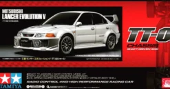 Tamiya 58713 Mitsubishi Lancer Evo V (TT-02) Bausatz 1:10