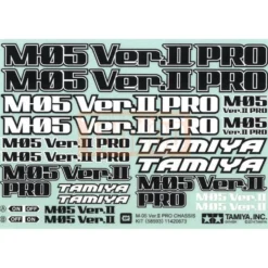 Tamiya M-05 PROver.2 Logo Aufkleber