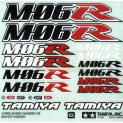Tamiya M-06R Chassis Aufkleber #11420595