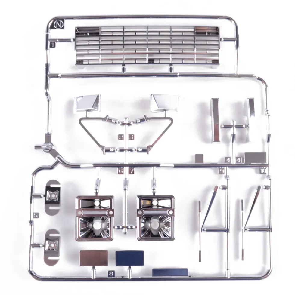 Tamiya 19115610 N-Teile Chrom Anbauteile Ford F-150 Ranger XLT Bausatz