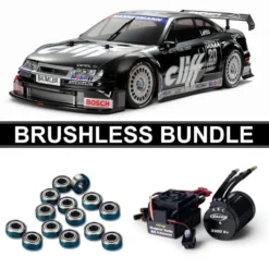 Tamiya 58701 Opel Calibra V6 Cliff (TT-01E) BRUSHLESS-BUNDLE