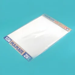 Tamiya 70124 Polystyrol-Kunststoffplatte weiß 1.0mm B4 257x364mm (2)