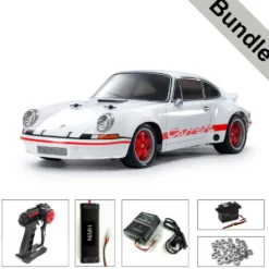 Tamiya 58740 Porsche Carrera 911 RSR 2.8 (BT-01) BUNDLE "Silber"