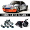 Tamiya 58571 Porsche 911 Carrera RSR TT-02 BRUSHLESS-BUNDLE