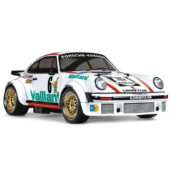 Tamiya 47477 Porsche 934 Vaillant 45 Jahre Tamiya RC TA02SW Bausatz