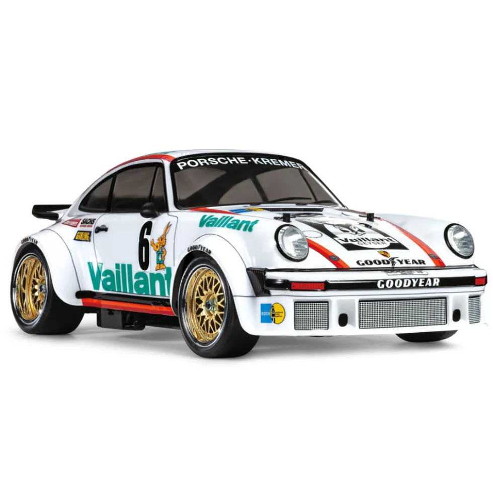 Tamiya 47477 Porsche 934 Vaillant 45 Jahre Tamiya RC TA02SW Bausatz