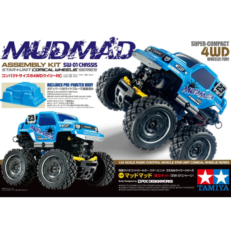 Tamiya 57412 RC MudMad SW-01 1:24 Bausatz