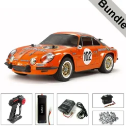 Tamiya 58708 Renault Alpine A110 Jägermeister M-06 BUNDLE "Silber"