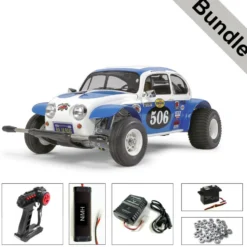 Tamiya Sand Scorcher 2010 Bausatz #58452 BUNDLE "Silber"