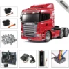 Tamiya 56323 Scania R620 6x4 Highline BUNDLE "Silber"