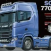Tamiya 56373 Scania 770 S 6x4 3-Achser 1:14 Bausatz (silber vorlackiert)