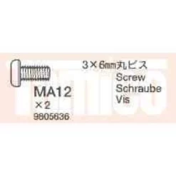 Tamiya Schraube 3x6mm (2 Stk.) #9805636