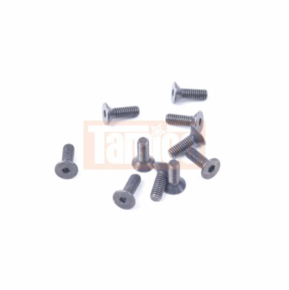 Tamiya 19804777 Senkkopf-Schraube M2.6x8mm (10)