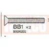 Tamiya Senkkopf-Schraube 3x23mm (2 Stk.) #9804202