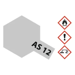 Tamiya Spray AS-12 Blank Metallsilber matt 100ml #86512