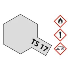 Tamiya Spray TS-17 Alu-Silber / Gloss Aluminum glänzend 100ml