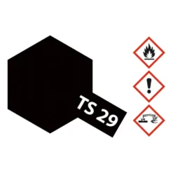 Tamiya Spray TS-29 Seidenmatt Schwarz / Semigloss Black 100ml