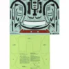 Tamiya 19490128 Sticker / Aufkleber Honda NSX 1998 Racing