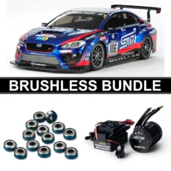 Tamiya 58645 Subaru WRX STI 24H Nürb. TT-02 BRUSHLESS-BUNDLE
