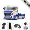 Tamiya 58632 Team Hahn Racing MAN TGS (TT-01E) BUNDLE "Silber"