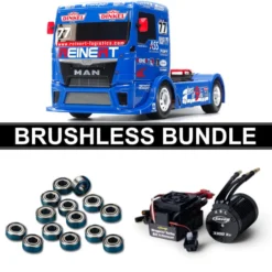 Tamiya 58642 Team Reinert Racing MAN TGS 1:14 TT-01E BRUSHLESS-BUNDLE
