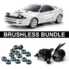 Tamiya 47500 Toyota Celica GT-Four ST185 TT-02 (vorlackiert) BRUSHLESS-BUNDLE