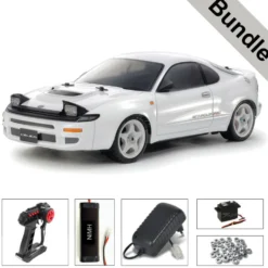 Tamiya 58730 Toyota Celica GT-Four (ST185) TT-02 BUNDLE "Silber"