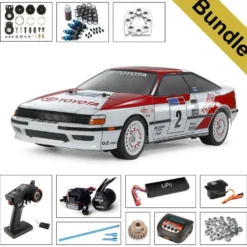 Tamiya 47491 Toyota Celica GT-Four TT-02 BUNDLE "Gold"