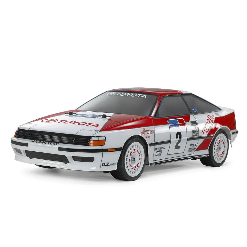 Tamiya 47491 Toyota Celica GT-Four TT-02 Bausatz (vorlackiert)