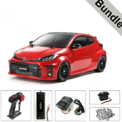Tamiya 58684 Toyota GR Yaris (M-05) BUNDLE "Silber"