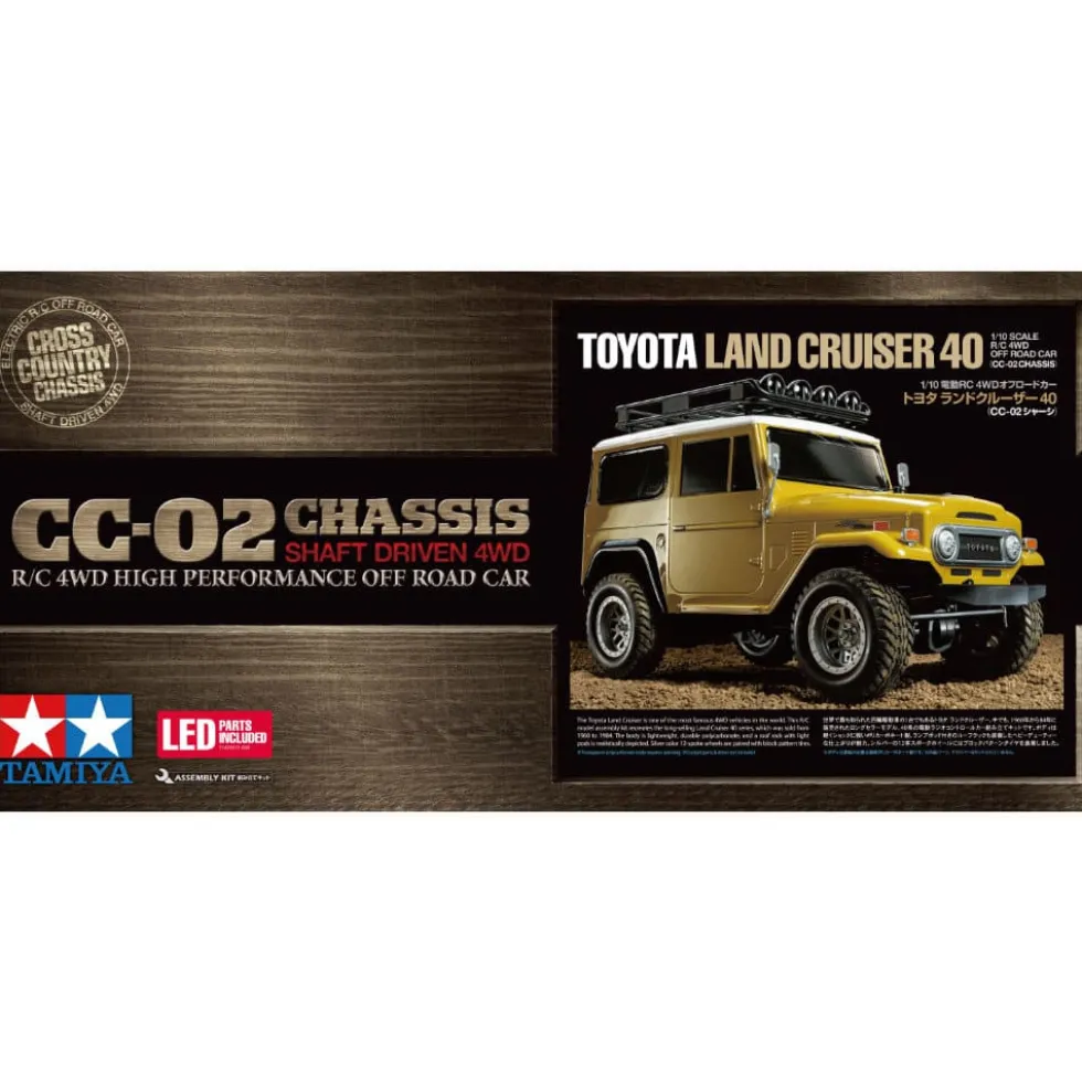 Tamiya 58715 Toyota Land Cruiser 40 CC-02 Bausatz