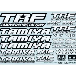 Tamiya TRF Aufkleber / Sticker Typ C #42164